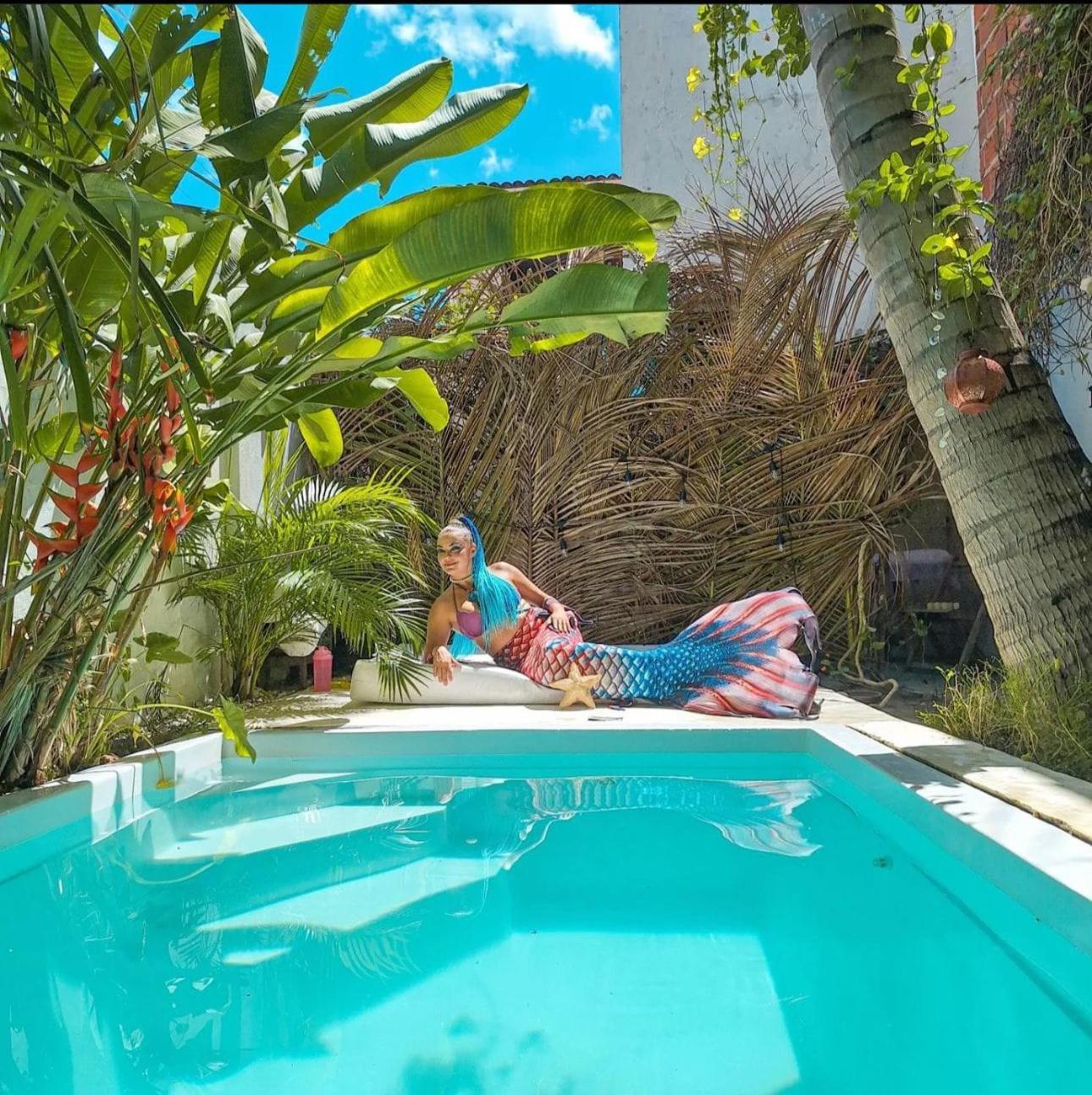 Vila Privativa Piscina 10 Px Limpeza Diaria Chale Da Sereia Oasis No Centro De Jericoacoara Exteriér fotografie